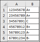 edited Excel spreadsheet